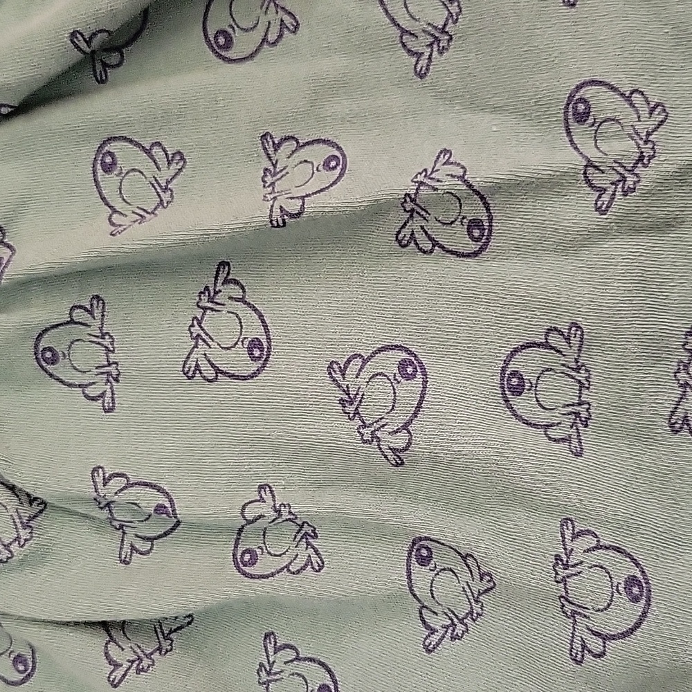 Star Wars Grogu Yoda frogs dress with built in bloomers green one eye - Picture 2 of 7